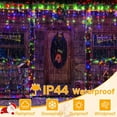 thumbnail image 5 of chalian - Icicle Lights for Outside 400LED 32FT, Multicolor Christmas Light with Remote 8Modes Timers Waterproof, Plug in Connectable Hanging Lights for Outdoor Indoor House Roof Holiday, 5 of 15