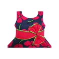thumbnail image 4 of 2 Pecs Girls Dress Sunhat Bow Tie Flower Summer Beach Kids Clothing 4-5, 4 of 6