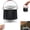 White, variant on Aurora Flame Essential Oil Diffuser Humidifier, Jellyfish Aroma Diffuser, 7 Color Aurora Light, Wireless Remote, 2 Timer (Black)