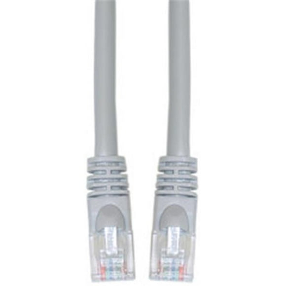 Cat5e Gray Ethernet Patch Cable Snagless Molded Boot 14 foot