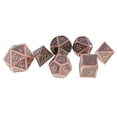 thumbnail image 4 of Dados poliédricos de metal de 7 piezas D4 D20 para juego de mazmorras y dragones \ u0026 Cup # 9 Zulema Dados poliédricos, 4 of 8