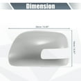 thumbnail image 3 of Unique Bargains Rear View Left Driver Side Mirror Cover Cap Replacement Gray for Toyota Camry 2006-2011 Mirror Covers, 3 of 6