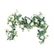 thumbnail image 5 of Enredaderas artificiales con rosas, guirnalda de primavera, guirnalda verde, enredaderas florales colgantes Blanco, 5 of 8