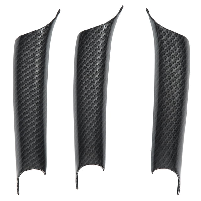 Couvercle de Poignée de Porte Intérieure, 3 Pièces de Voiture Porte Intérieure Poignée de Traction Garniture Voiture Intérieur Couvercle de Poignée de Porte Design Révolutionnaire