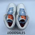 thumbnail image 5 of Ni - ke Ni - ke Air Jordan 1 Mid 'Spring Stitch' Sneakers Youth DX2462-100 Sz 7Y / WMNS 8.5, 5 of 5