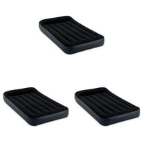 Intex Dura Pillow Rest Classic Blow Up Mattress Air Bed with Pump (3 Pack)