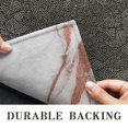 thumbnail image 6 of White Rose Gold Marble Door Rugs,Washable Non Slip Door Mats Indoor,Decorative Door Mats,Entry Mat Indoor for Entrance,Bedroom,Kitchen,Bathroom,20"x32", 6 of 6