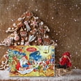 thumbnail image 3 of Lindt Christmas Advent Calendar 2023 Assorted Chocolates, 10oz Sealed Thanksgiving Party Favors Sweet Treets Stocking Stuffer Gift Chocolate with Bonus Limited Edition Snoep, 3 of 7