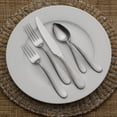 thumbnail image 3 of Pfaltzgraff 18.0 Stainless Steel Payton Frost Set of 20, Set of 4, 3 of 8