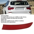 thumbnail image 3 of Bumper Lights, ABS Enhanced Safety Stylish Look Rear Bumper Reflector Light Reflector Lamp Rear Bumper Marker for X3 F25 2014 to 2017, 3 of 7