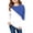 Dark Blue, variant on CLOISE Long Sleeve Tops for Kids Girls Boys Casual Shirts Crewneck Pullover Color Block Blouses Purple 9-10T