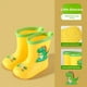 thumbnail image 1 of Botas de lluvia a media pantorrilla para niños, bonitos zapatos de agua antideslizantes de fondo suave con dibujos animados, calzado para niños y niñas, 1 of 5