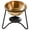 Black, variant on Giaone Metal Waxes Melt Warmer Essential Oil Burners Scented Diffuser Tealight Holder for Aromatherapies and Home Decoration