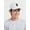 White, variant on Ninja Dad Baseball Cap, Father Stealth Warrior Graphic Design, Classic Everyday Hat