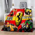 thumbnail image 1 of Manta de franela de dibujos animados para niños, manta cálida y súper suave para cama de viaje, sofá, cama, regalos, Monster Truck, 1 of 4