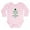 Petal Pink, variant on CafePress - Keep Calm And Ginger O Long Sleeve Infant Bodysuit - Long Sleeve Cotton Baby Bodysuit