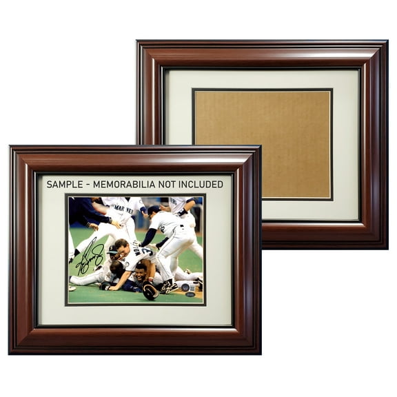 Mahogany Framed 8x10 Photo Framing Kit With 11x14 Option 200319