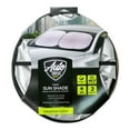 thumbnail image 2 of Auto Drive Universal Fit Two Pieces Windshield Twist Sun Shade, 28.5''* 31.5'', 2 of 8