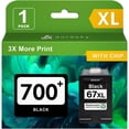 thumbnail image 1 of Cartucho de tinta AURASKY 67XL negro compatible con HP 67 XL negro, 1 of 8