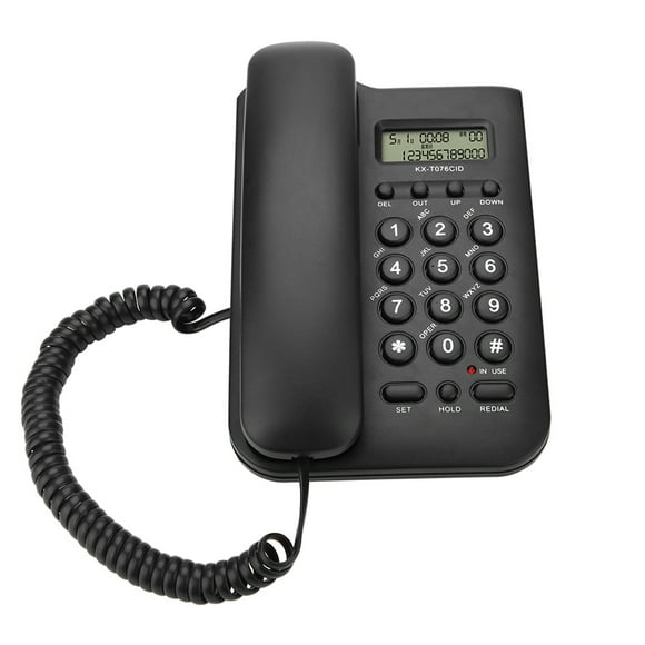Telephone Line Power Supply KX-T076 Telephone, Home Telephone, Home Phone For Office Environmental Protection