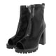 thumbnail image 2 of Botín Paula color negro shootie con tacón cuadrado 26.0 Dorothy Gaynor Botín Paula color negro shootie con tacón cuadrado 26.0, 2 of 6
