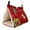 Red, variant on Winter Warm Bird Nest House Hanging Hammock Shed Cage Hideaway