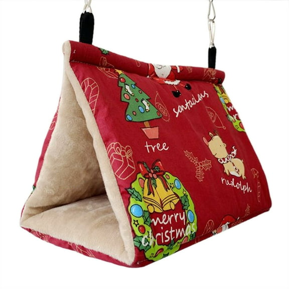 Winter Warm Bird Nest House Hanging Hammock Shed Cage Hideaway