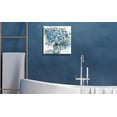 thumbnail image 5 of Blue Roses Bathroom Wall Decor Modern Pictures Canvas Art Print Suitable for Gift and Home Decor can be Hung in Bathroom Diningroom Bedroom Office Livingroom Kitchen\u2026, 5 of 6