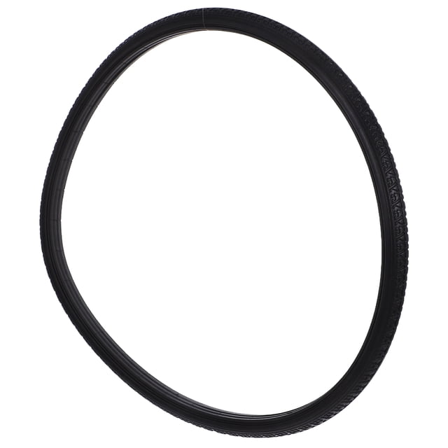 OFFIGAM Roue de Fauteuil Roulant Anti-Perforation PU Noir Durable 1ensemble pour Usage Extérieur