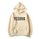 thumbnail image 2 of Yeshua - Sudadera con capucha cristiana para mujer, sudadera religiosa con escrituras bíblicas, regalo de fe, vestimenta de Jesús, 2 of 4