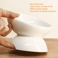 thumbnail image 4 of Ceramic Raised Cat Bowls With Neck Protection, Stress Free, Dishwasher Microwave Safe, 4 of 8