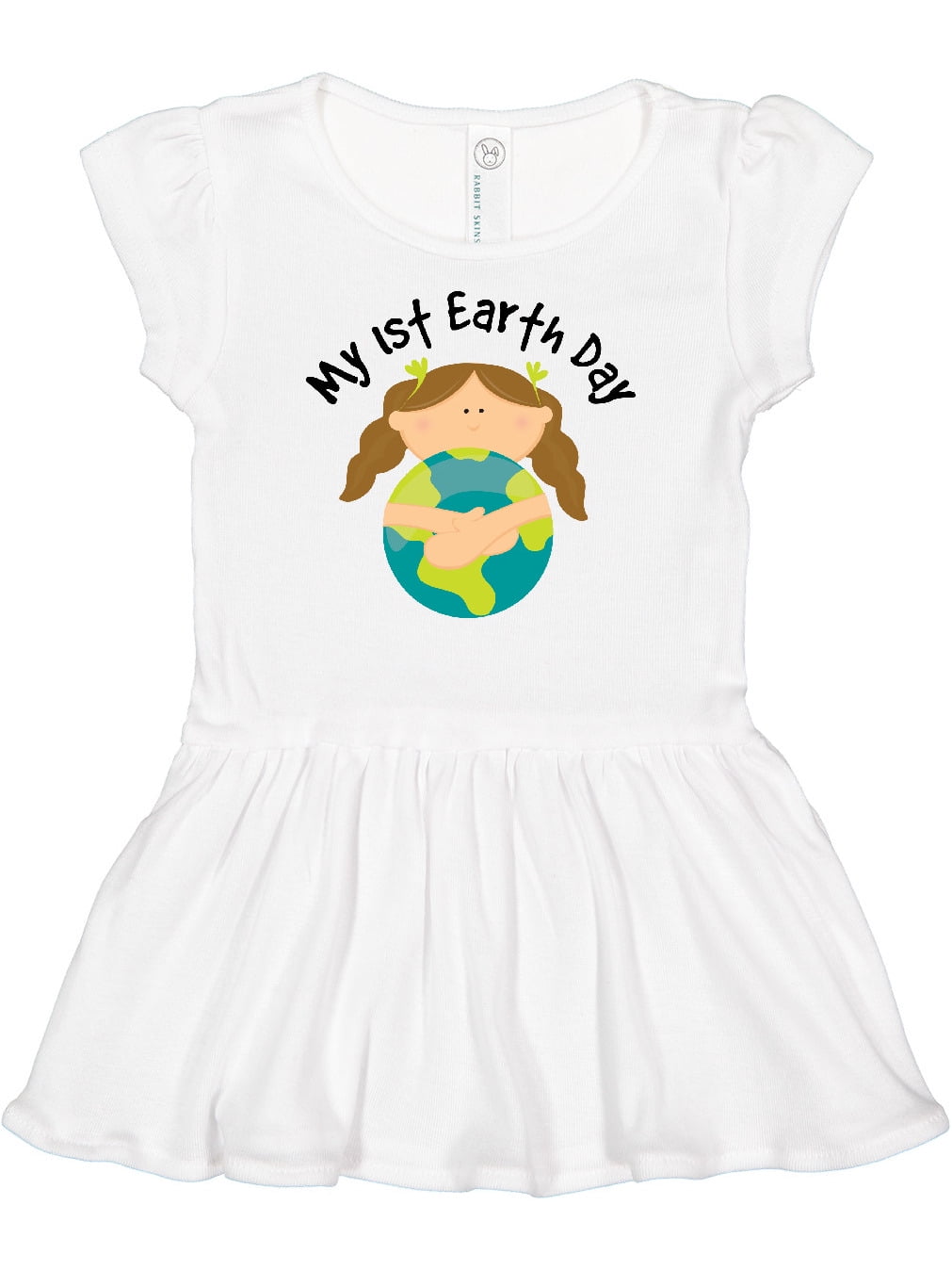 Inktastic My First Earth Day Baby Girl Gift Baby Girl Dress