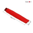 thumbnail image 2 of Unique Bargains Anti Skid Sweatband Badminton Tennis Racket Towel Grip Overgrip, Grey/Red 4 Pack, 2 of 6