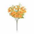 thumbnail image 2 of Artificial Chamomile Silk Flowers Bouquet for Wedding and Home Decor, Realistic Long Stem Daisies for Vases, Centerpieces, and Office Arrangement, 2 of 4
