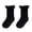 Z1-Black346, variant on Whouriu Infant Girls Ruffle Ribbed Crew Socks Cotton Blend Stretchy All Season Casual Dress Socks