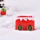 thumbnail image 3 of New Christmas Old Man Snowman Micro Landscape Snow Scene Train Box Christmas Socks Small Gift Bell Resin Decoration, 3 of 5