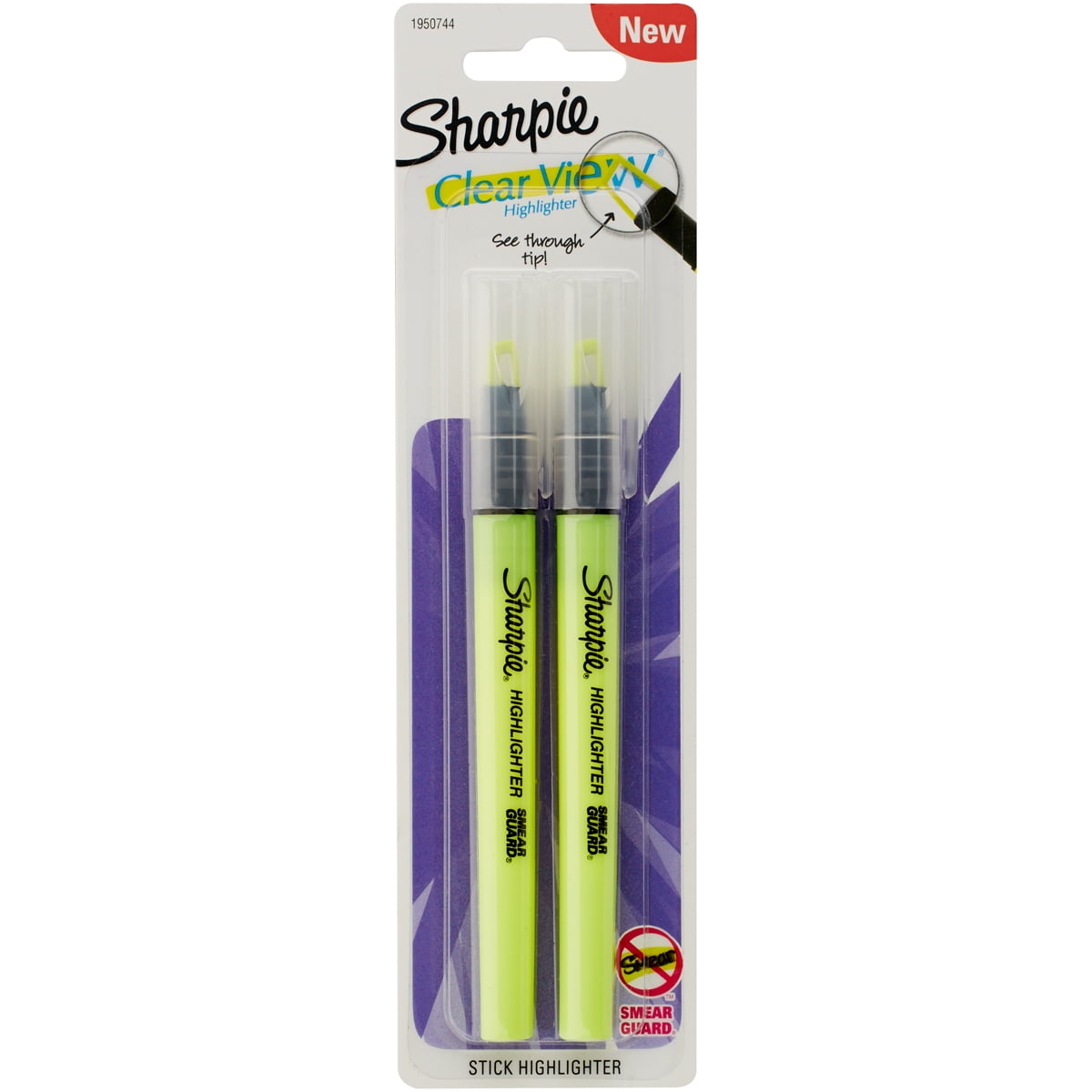 Sharpie Clear View Highlighters 2/PkgYellow Walmart Canada