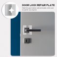 thumbnail image 3 of WRITWAA 4Pcs Reinforcement Plate for Door Locks in Silver 10.5x10cm, 3 of 6