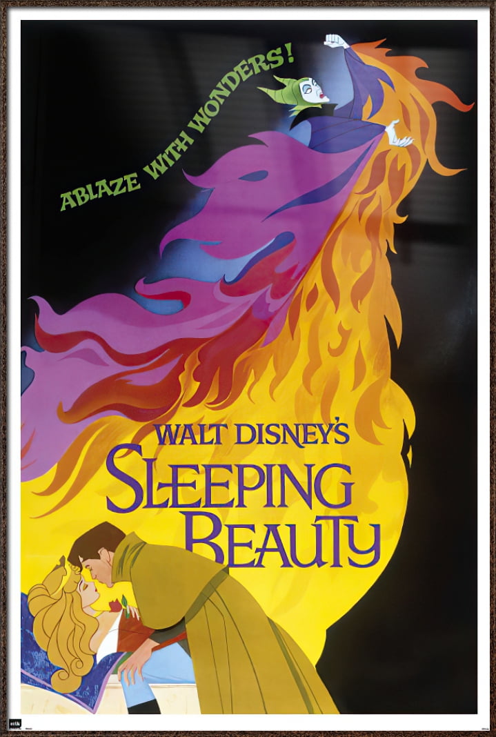 Vintage Sleeping Beauty Movie Poster//// Classic Disney Movie Poster////Movie Poster
