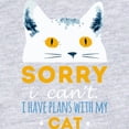 thumbnail image 2 of CafePress - Sorry I Can't I Have Plans With My Cat T Body Suit - Cute Infant Bodysuit Baby Romper - Size Newborn - 24 Months, 2 of 3