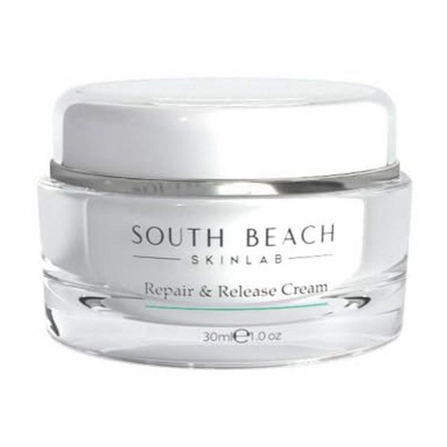 South Beach Crème Réparatrice et Libérante - Formulée par des Médecins pour Lutter contre les Ridules et Rides Tenaces - Testée en Laboratoire - pour Tous Types de Peau - Crème du Matin et de la Nuit - 1 oz