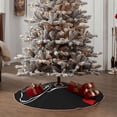 thumbnail image 4 of Fotbe French Bulldog Pattern Christmas Tree Skirt, Tree Skirts Plush Christmas Decorations, Christmas Tree Skirts Xmas Decorations Holiday Party Decor-30", 4 of 6