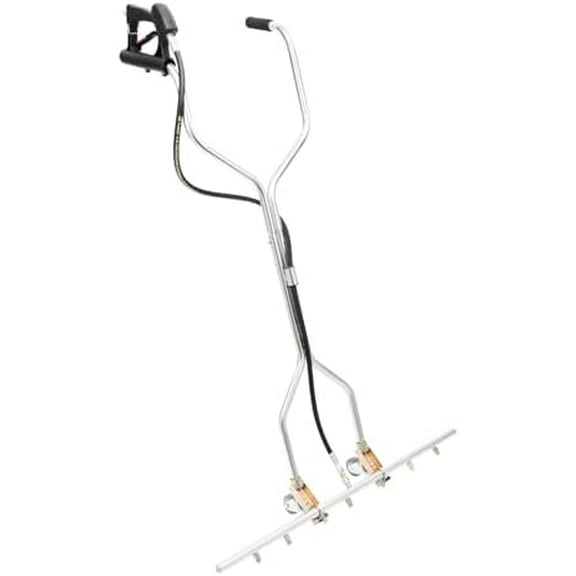 5000psi Pressure Washer Broom, Stainless Steel with Seven 65-Degree Spray Angles Nozzles, Hot and Cold Water Power Washer Surface-Cleaner for Concrete Driveway