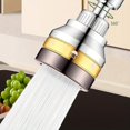 thumbnail image 3 of SUTENGDA 360° Rotatable Kitchen Faucet Aerator  Universal Splash Filter Faucet Extender  High-Pressure Water-Saving Tap Attachment  Brass and Plastic Material, 3 of 7