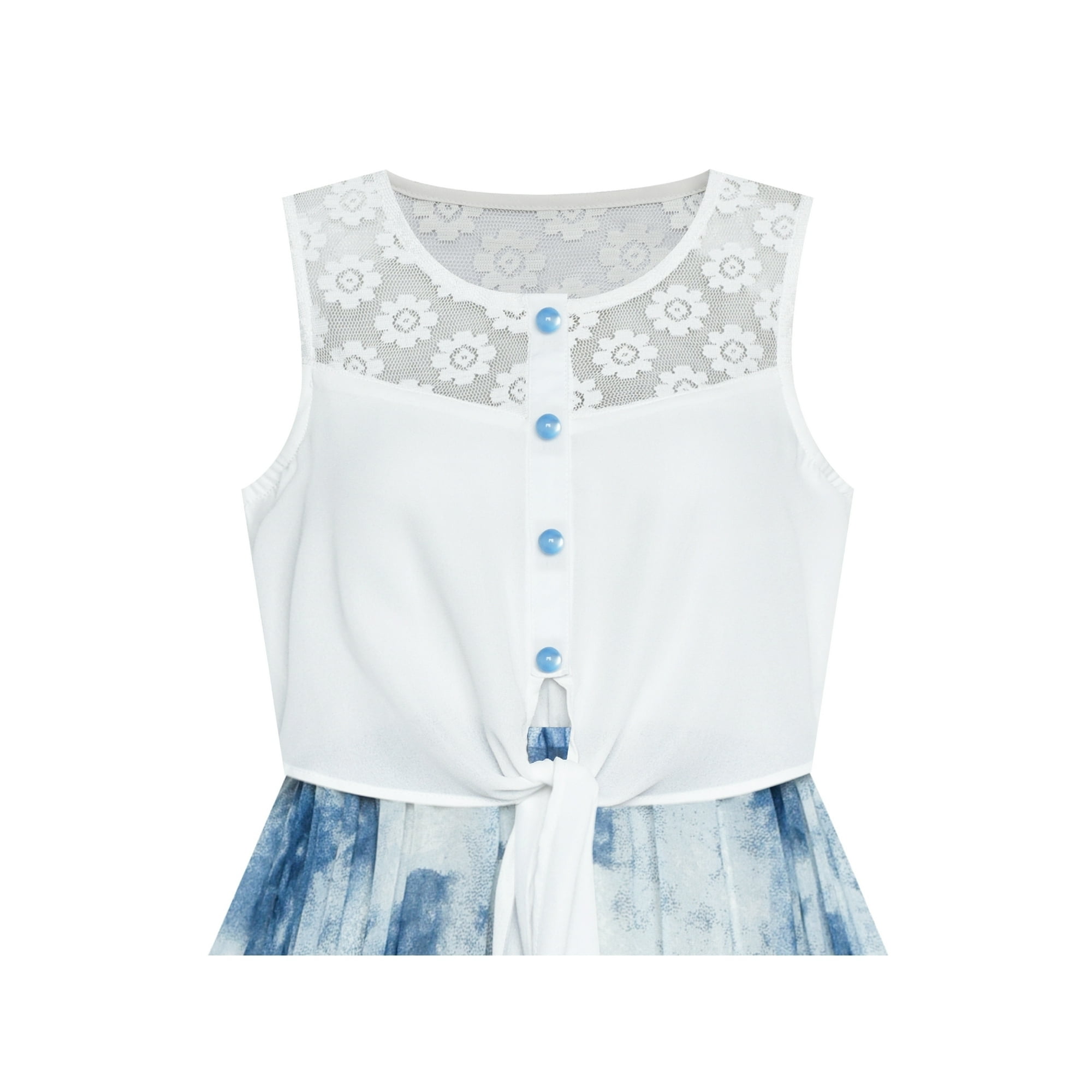 12 Ans Sunny Fashion Robe De Demoiselle D'honneur Blanche Pour