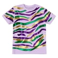 thumbnail image 4 of Womens Tops Casual Print T Shirt Stripe Shirt, 4 of 4