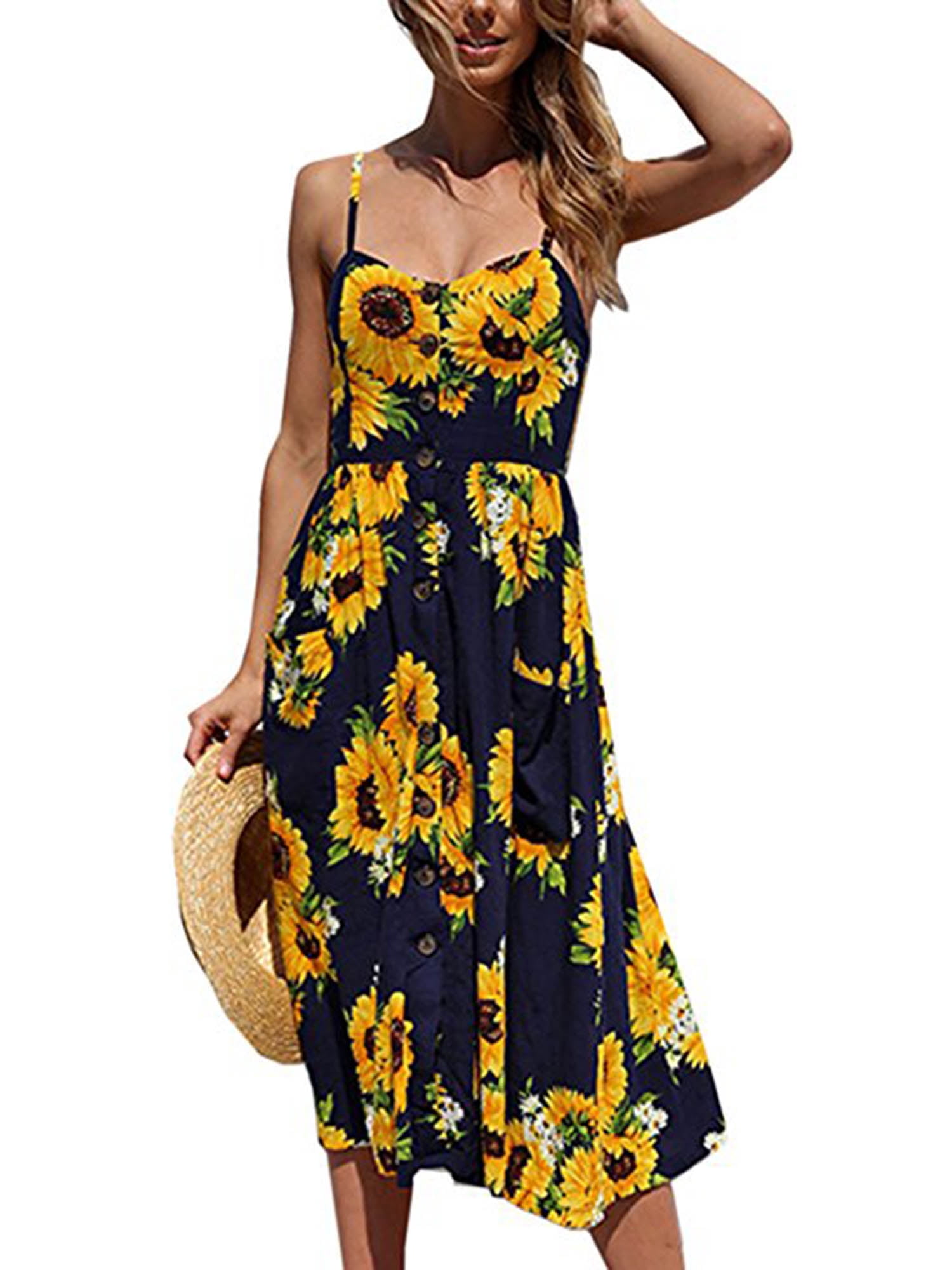 navy sun dresses