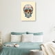 thumbnail image 2 of Cuadro Decorativo - Calavera blanca Jr  Impresión en canvas, estrechado., 2 of 2