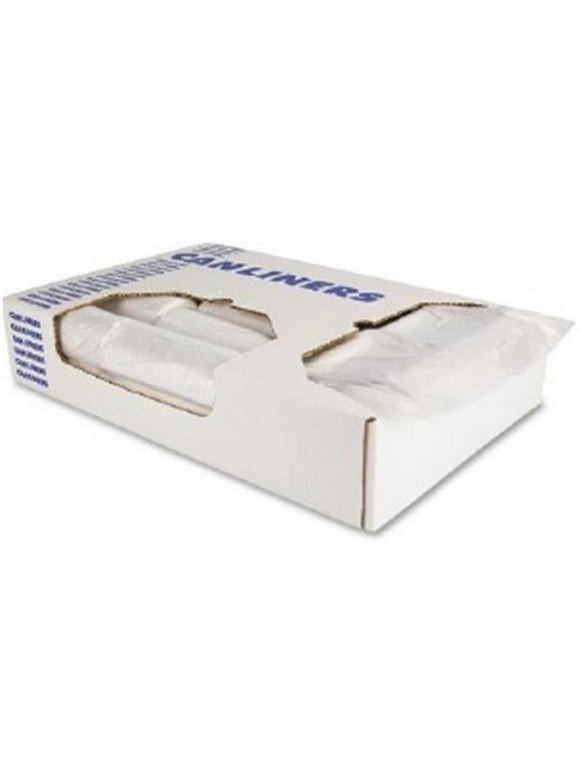 Heritage  40 x 48 in. High-Density Coreless Can Liners, Clear - 40-45 gal - 0.43 mil