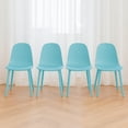 thumbnail image 2 of Set de 4 Sillas Ergonómicas de 79 cm Color Azul Ideen, 2 of 6